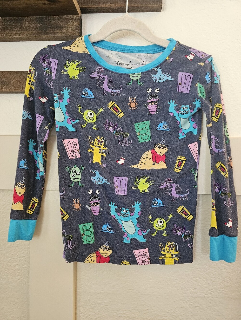 Monsters Inc Little Sleepies Disney Print Sz 4T